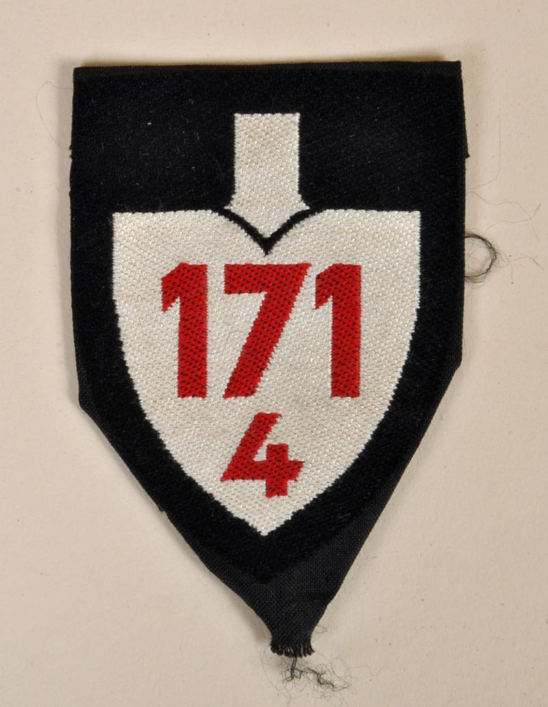 GERMAN WWII RAD UNIT BADGE 171/4.