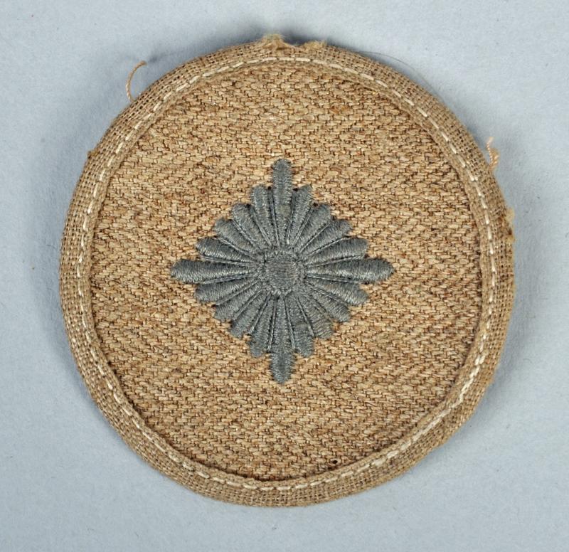 GERMAN WWII ARMY OBERSCHUTZ RANK PATCH.