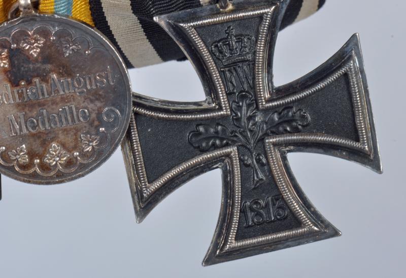 GERMAN WWI IRON CROSS 2ND CLASS MEDAL GROUP.