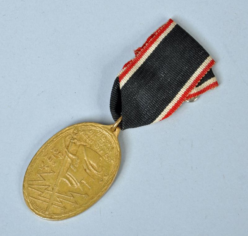 GERMAN WWI VETERANS MEDAL.