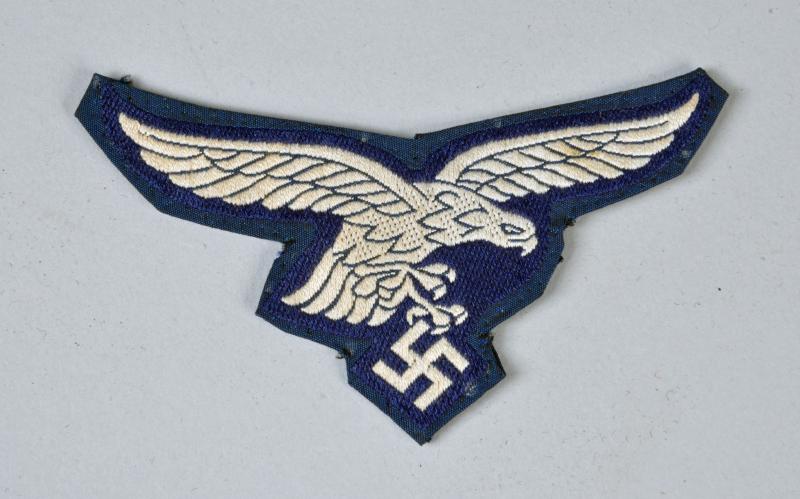 GERMAN WWII LUFTWAFFE BEVO WOVEN BREAST EAGLE.