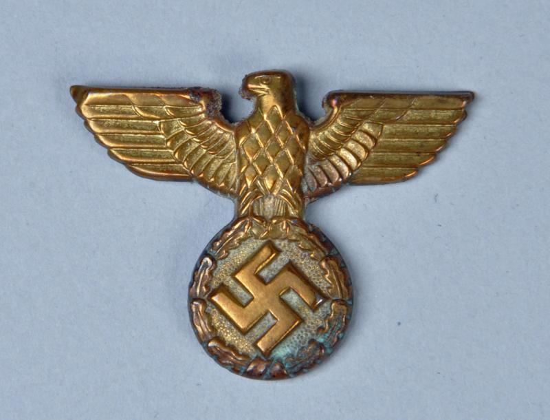 GERMAN WWII REICHPOST CAP EAGLE.