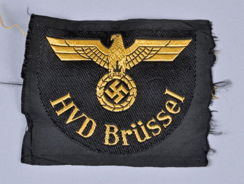 GERMAN WWII HVD BRUSSELS INSIGNIA.