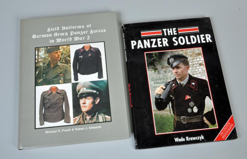 2 PANZER RELATED BOOKS.