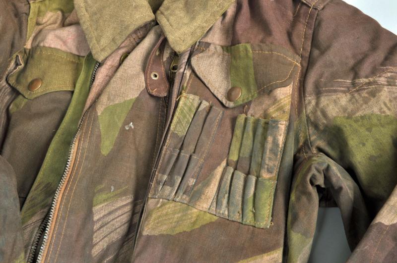 BRITISH WWII CAMOUFLAGE TANK SUIT.