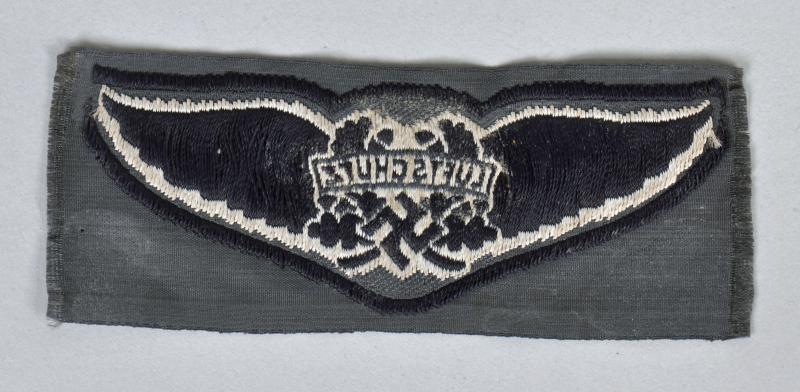 Regimentals | GERMAN WWII LUFTSCHUTZ M.43 CAP INSIGNIA.