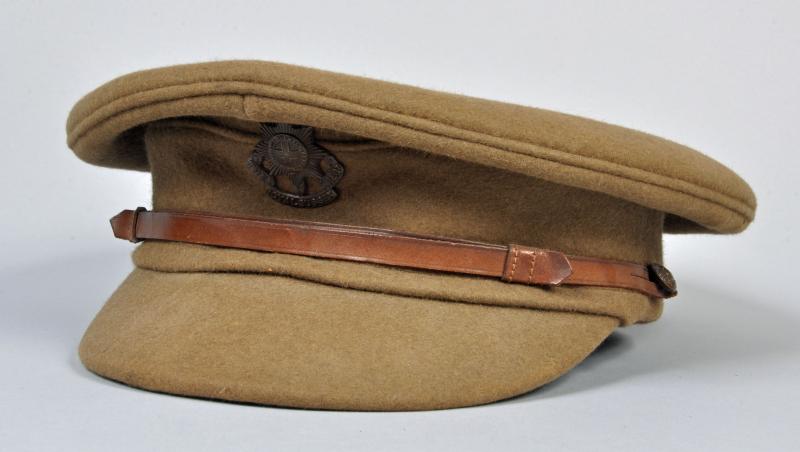 BRITISH WWI ROYAL SUSSEX REGIMENT OFFICERS CAP.