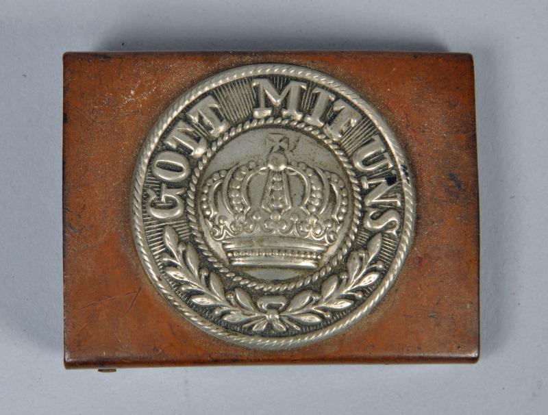 GERMAN WWI PRUSSIAN MANS BELT BUCKLE.