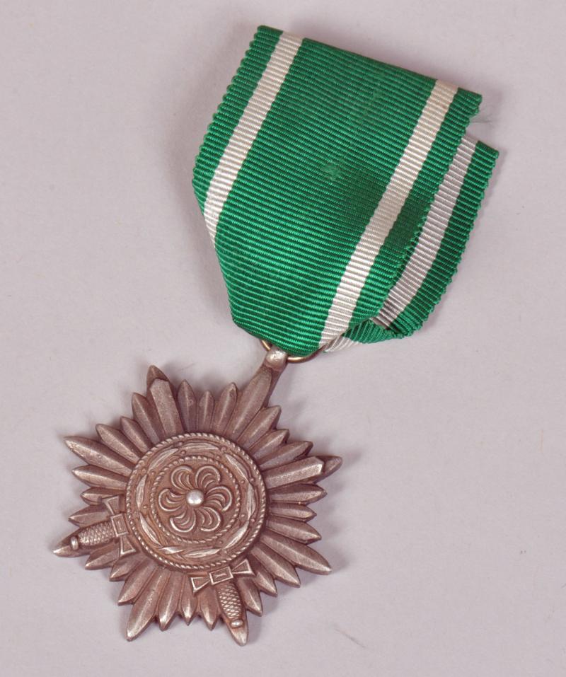 GERMAN WWII EASTERN PEOPLES AWARD 2ND CLASS WITH SWORDS.