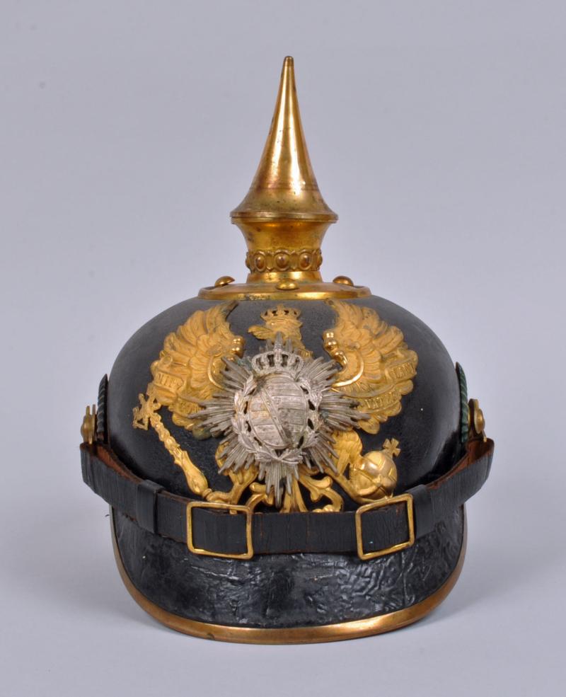 GERMAN WWI SAXON WEIMAR PICKELHAUBE