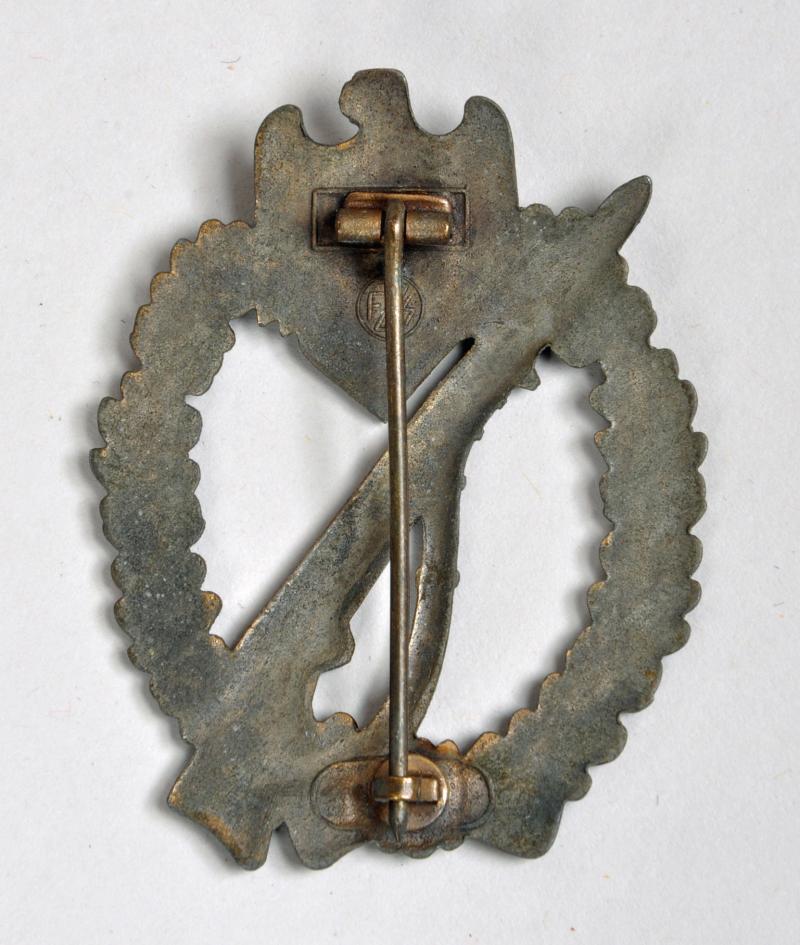 Regimentals | GERMAN WWII INFANTRY ASSAULT BADGE IN BRONZE.