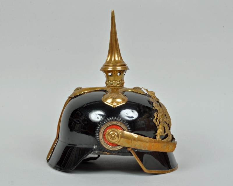 Regimentals GERMAN WWI BAVARIAN OFFICERS HELMET IN ALUMINIUM 