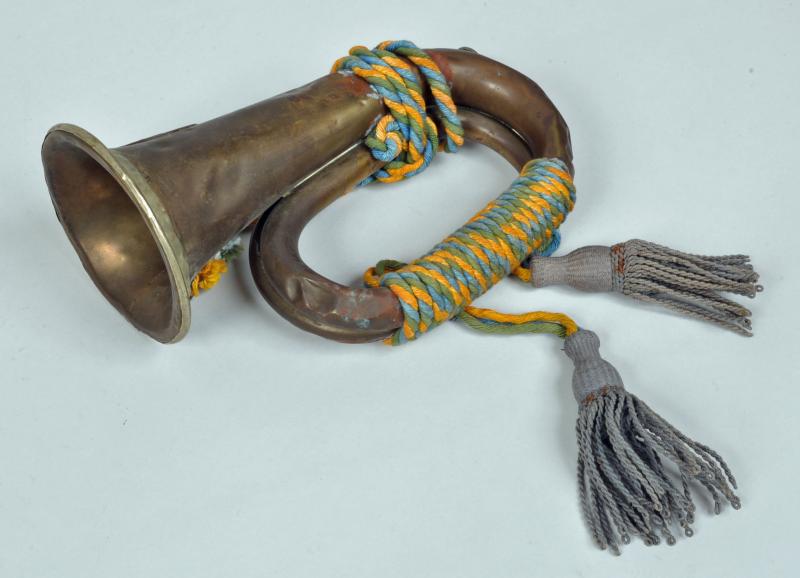 GERMAN WWI SAXON BUGLE.