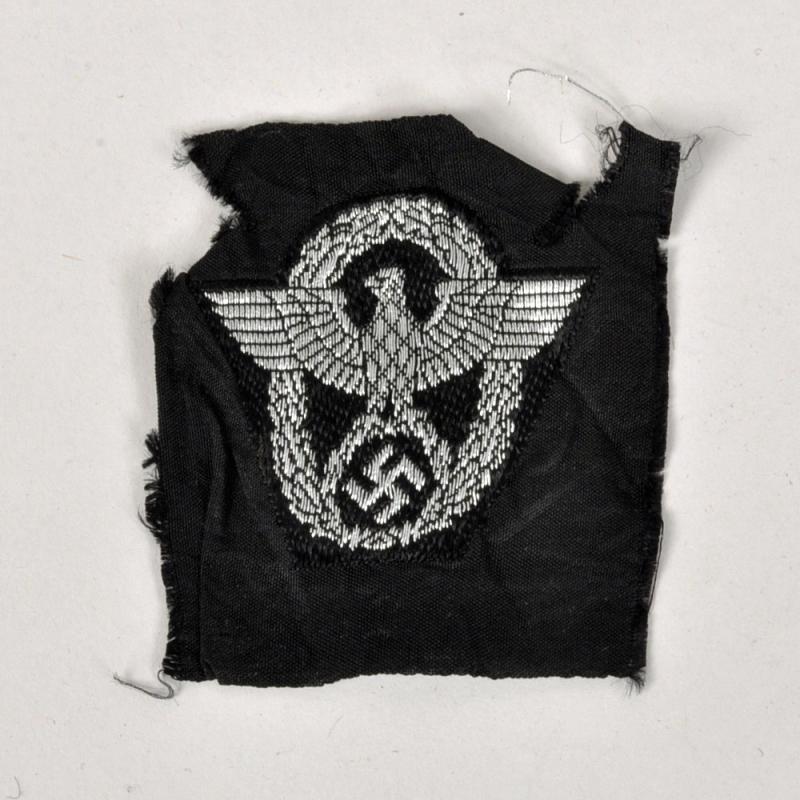 GERMAN WWII POLICE OFFICERS VISORED FIELD CAP EAGLE.