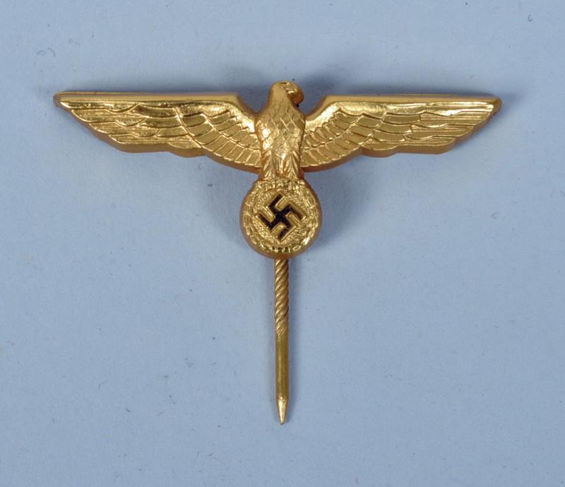 GERMAN WWII NAVAL DECK CAP EAGLE BY R S & S.