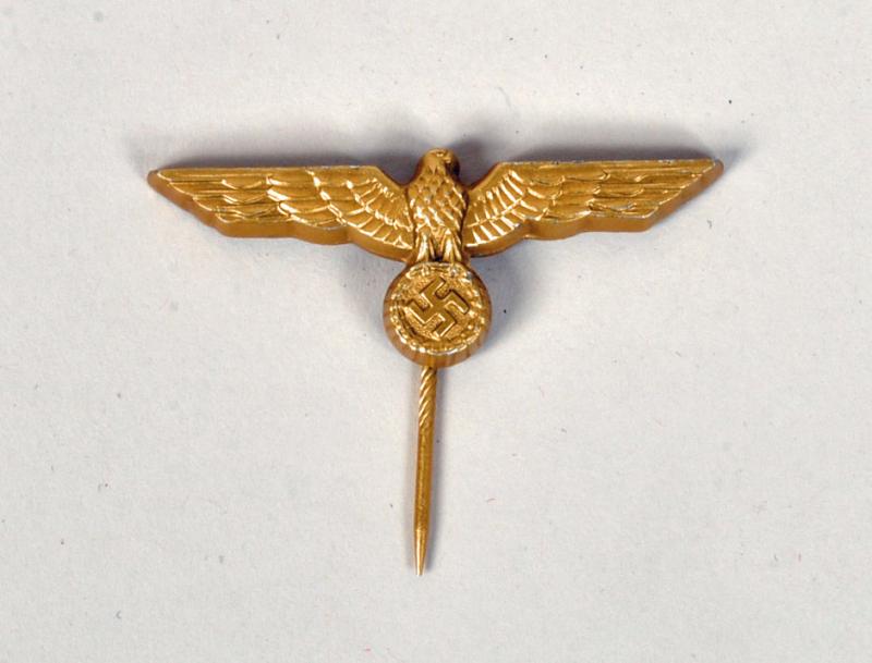 GERMAN WWII KRIEGSMARINE DECK CAP EAGLE BY JFS.