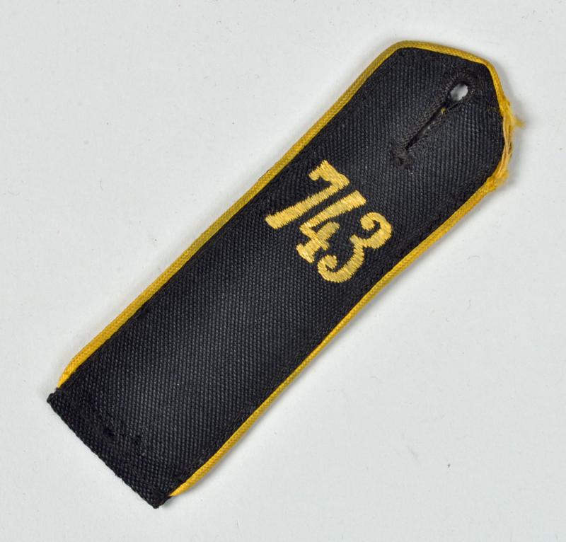 GERMAN WWII HITLER YOUTH SHOULDER BOARD.