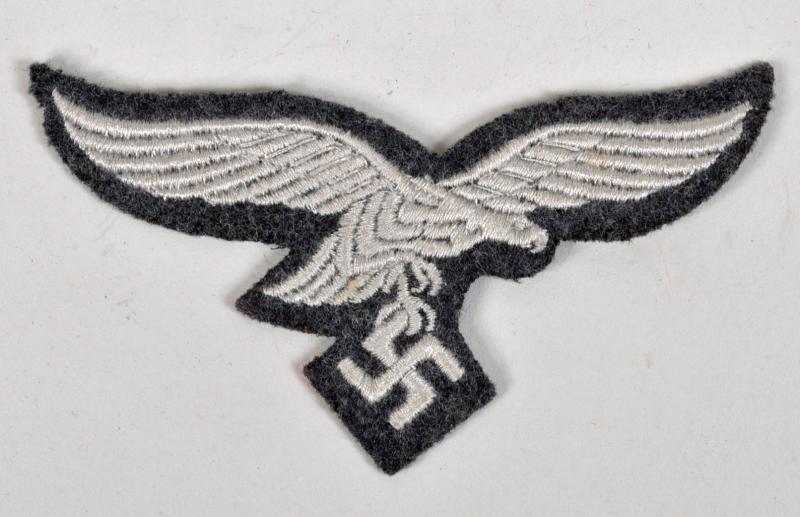 GERMAN WWII LUFTWAFFE ENLISTED MANS BREAST EAGLE, MINT, UNISSUED.