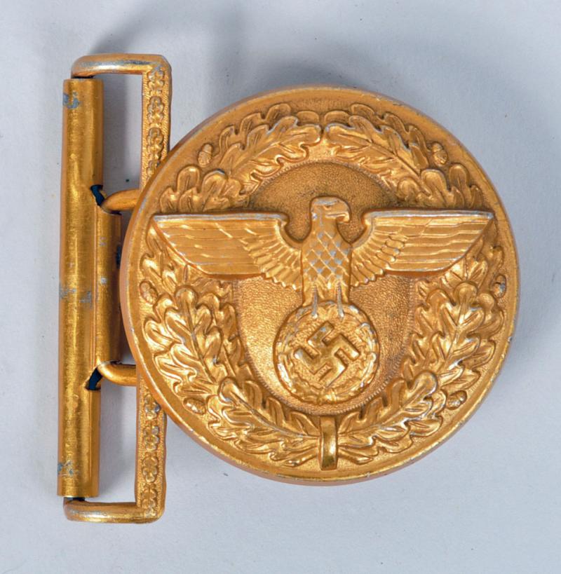 GERMAN WWII POLITICAL LEADERS BUCKLE.