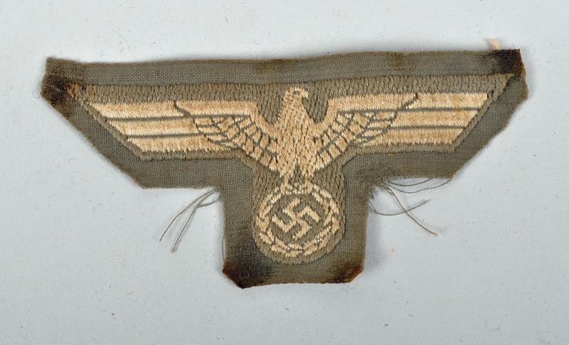 GERMAN WWII ARMY EARLY OVERSEAS CAP EAGLE.