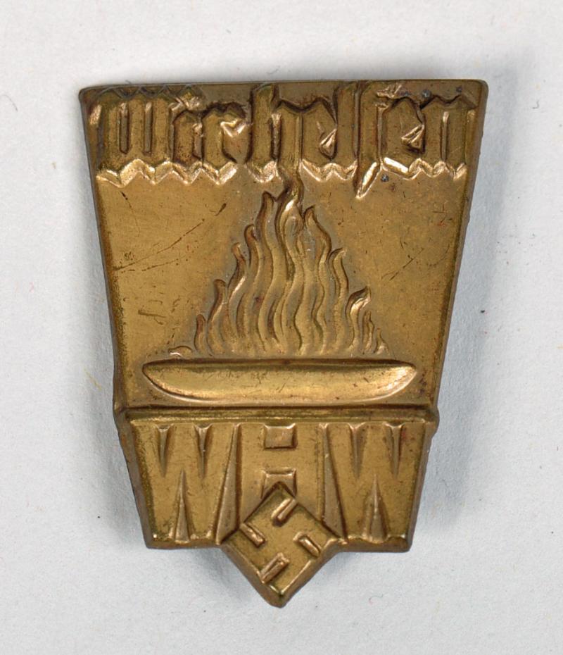 GERMAN WWII WINTER HELP WORK TINNY.