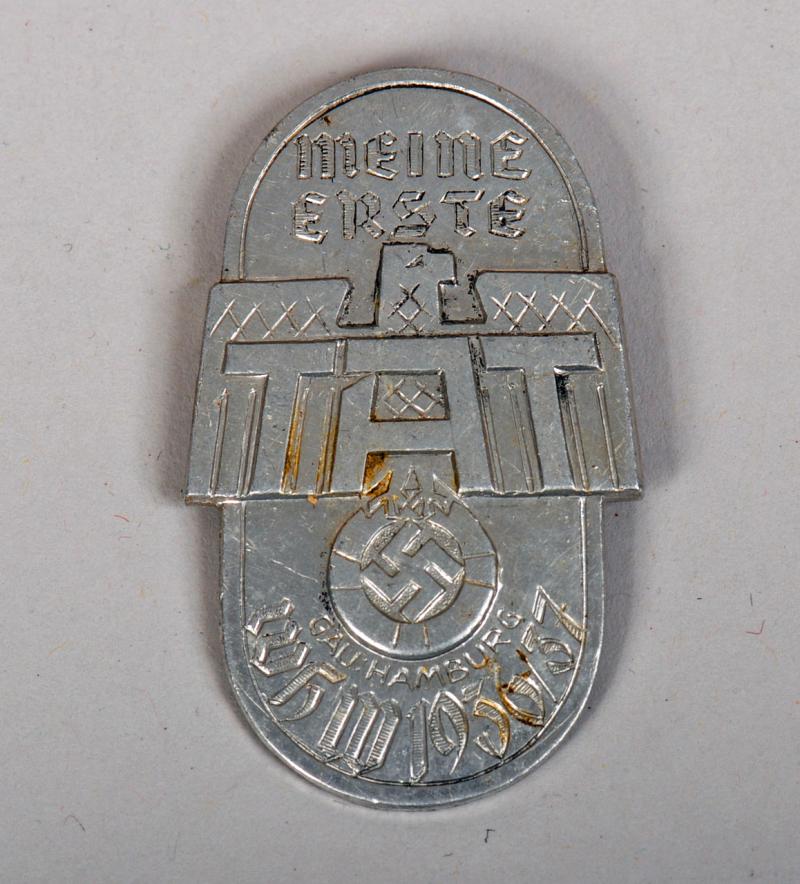 GERMAN WWII GAU HAMBURG TINNY.