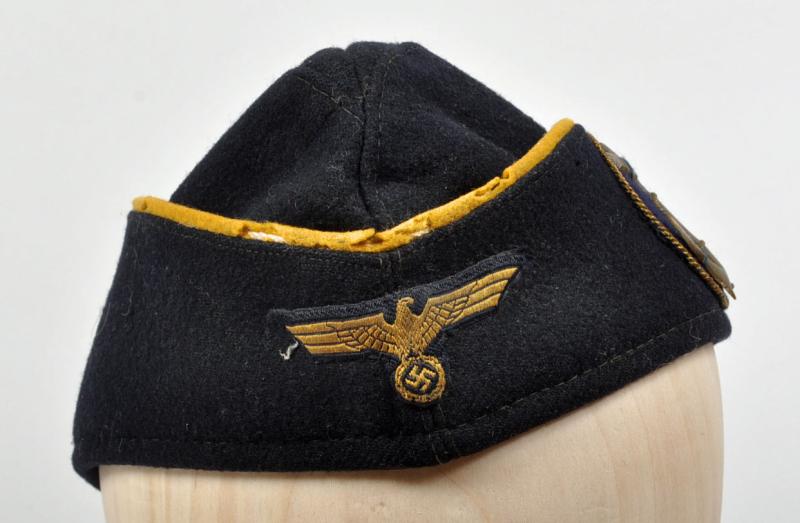 GERMAN WWII KRIEGSMARINE FEMALE OVERSEAS CAP.