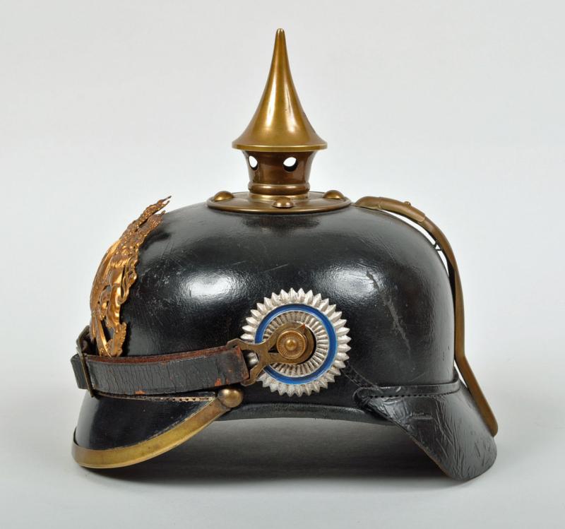 Regimentals | GERMAN WWI BAVARIAN 12TH INFANTRY REGIMENT PICKELHAUBE.