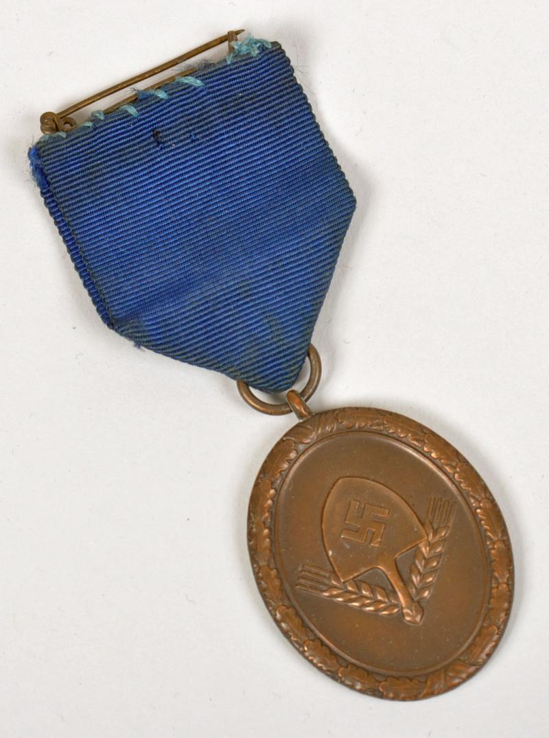 GERMAN WWII RAD LONG SERVICE MEDAL IN BRONZE.