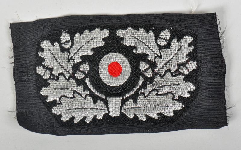 GERMAN WWII PANZER BERET OFFICERS WREATH.