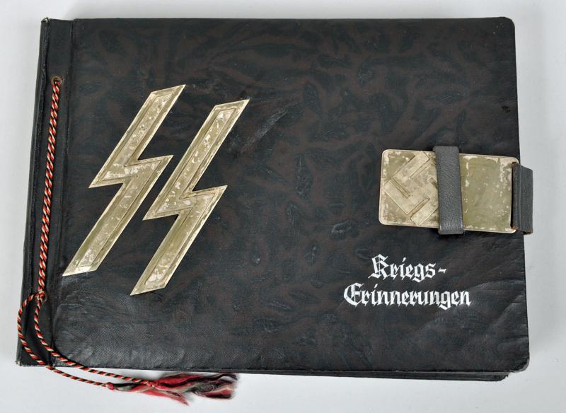 GERMAN WWII SS DEUTSCHLAND PHOTOGRAPH ALBUM.