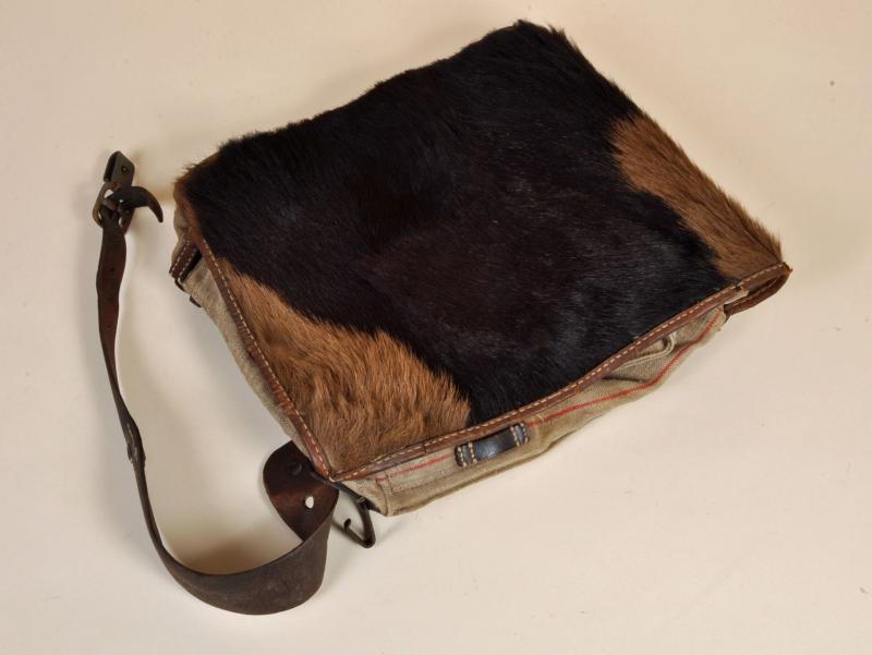 GERMAN WWII 1944 DATED FUR BACK PACK.