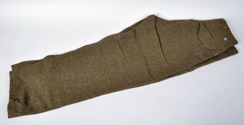 BRITISH WWII INDIAN BATTLEDRESS TROUSERS.