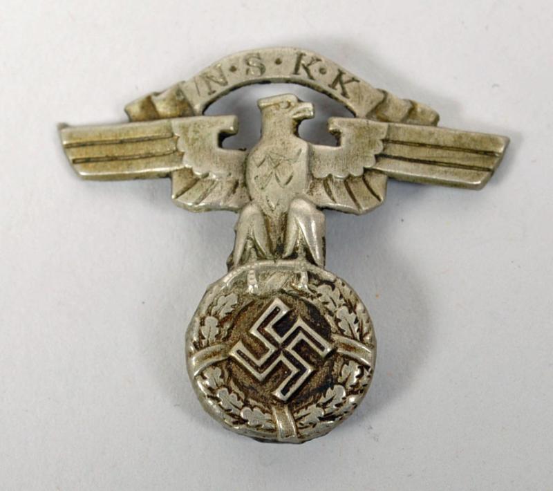 GERMAN WWII NSKK KEPI EAGLE.