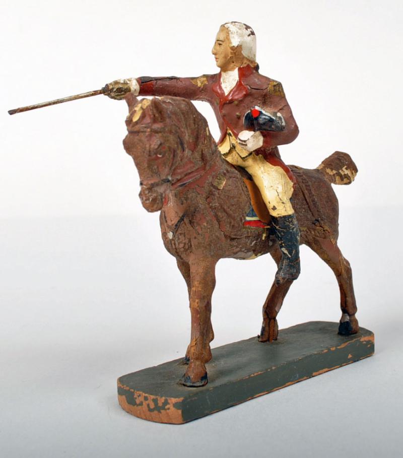 GERMAN WWII EQUESTRIAN FIGURE.