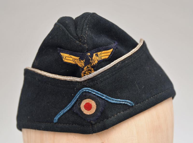 GERMAN WWII KRIEGSMARINE ADMINISTRATION OFFICIALS OVERSEAS CAP.