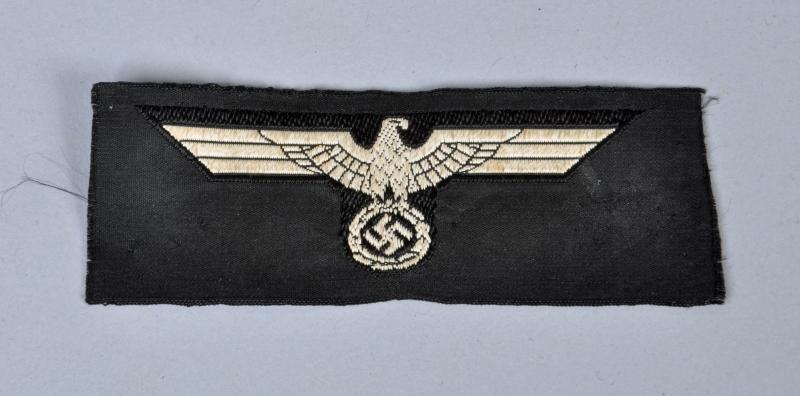 GERMAN WWII ARMY PANZER OVERSEAS CAP EAGLE.