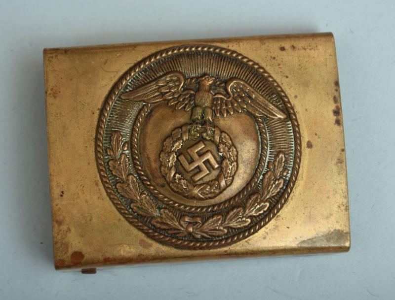 GERMAN WWII SA TWO-PIECE BUCKLE.