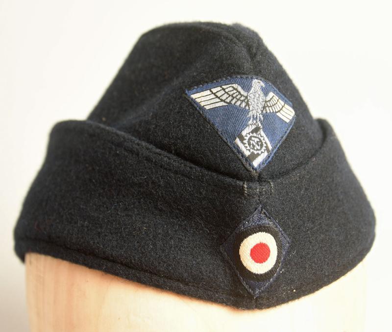 GERMAN WWII TENO MANS OVERSEAS CAP.