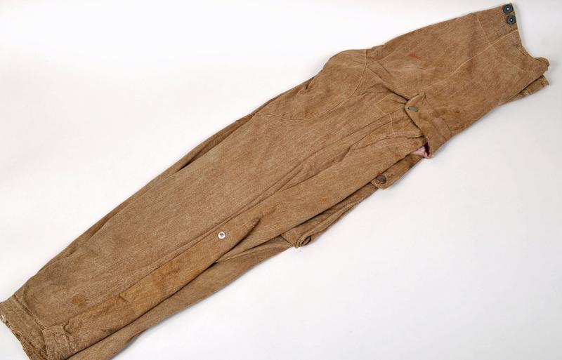 GERMAN WWII SUMMER ISSUE FLIGHT SUIT TROUSERS.