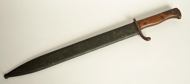 GERMAN WWI SAW BACK MAUSER BAYONET.