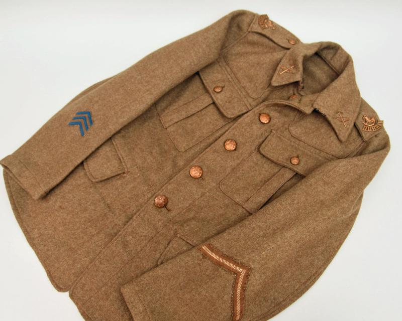 WWI BRITISH ENLISTED MANS TUNIC.