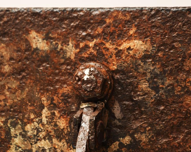 GERMAN WWI TRENCH SNIPER SHIELD.