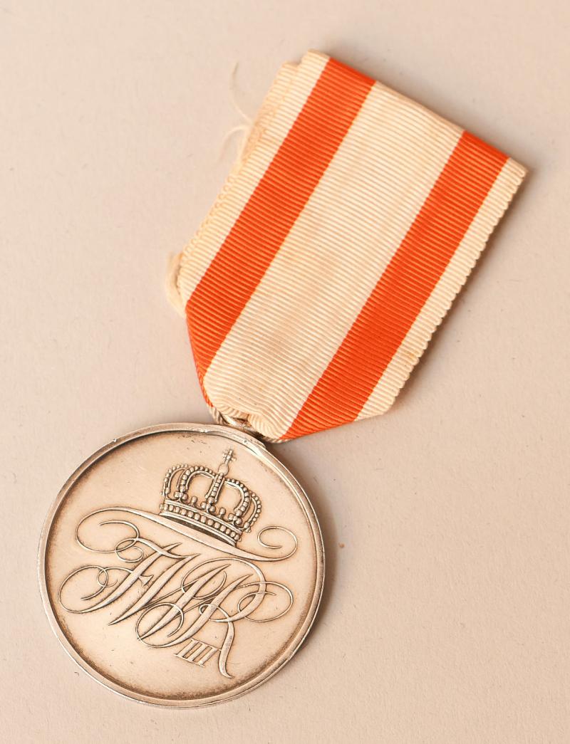 GERMAN PRUSSIAN HONOUR MEDAL FOR LOYAL SERVICE TO THE STATE.