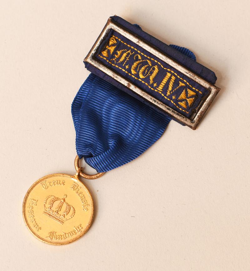 GERMAN PRUSSIAN LANDWHER LONG SERVICE MEDAL.