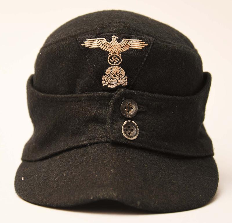 GERMAN WWII WAFFEN SS PANZER M43 CAP.