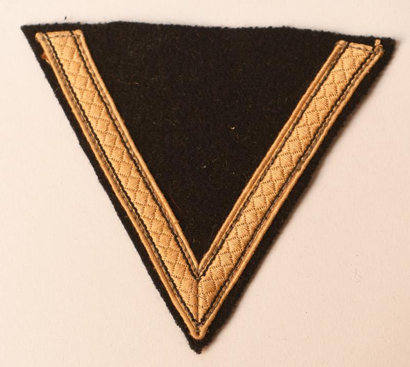 GERMAN WWII SS TROPICAL RANK PATCH.