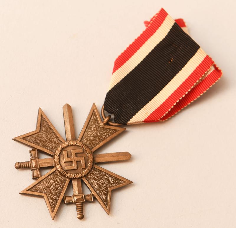 GERMAN WWII WAR SERVICE CROSS 2nd CLASS WITH SWORDS.