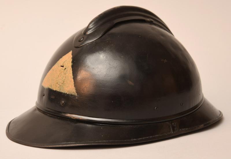 FINLAND WWII CIVIL DEFENCE HELMET.