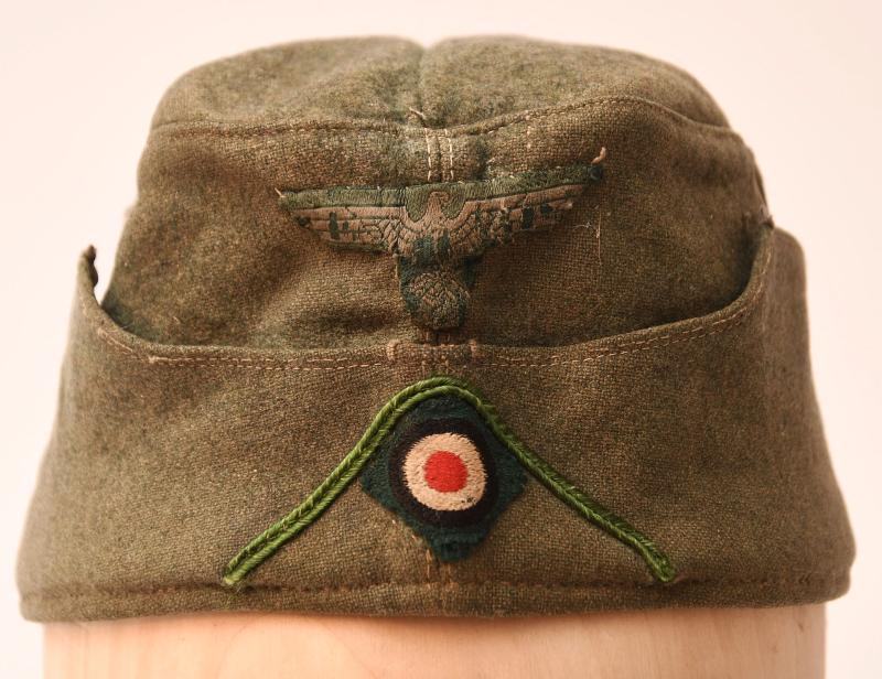 GERMAN WWII MOUNTAIN TROOPS OR ADMINISTRATION OVERSEAS CAP.